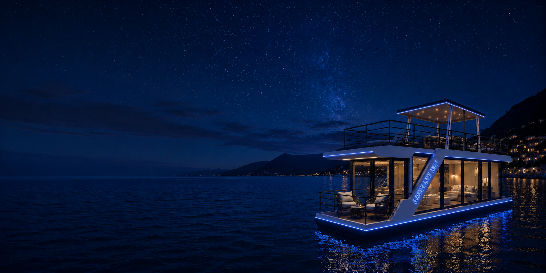 AbsoluteBlu Luxury Houseboat — Design & Engineering